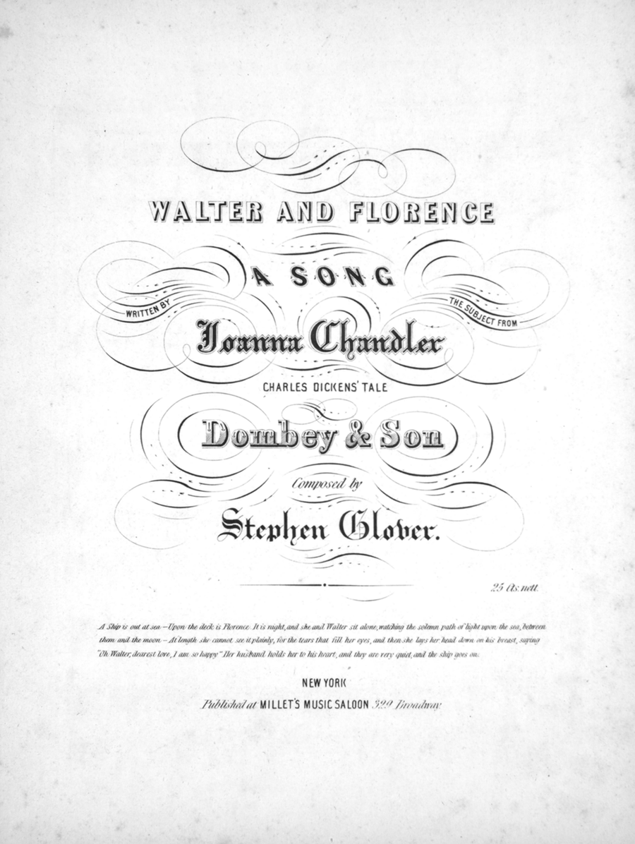 Walter and Florence. A Song