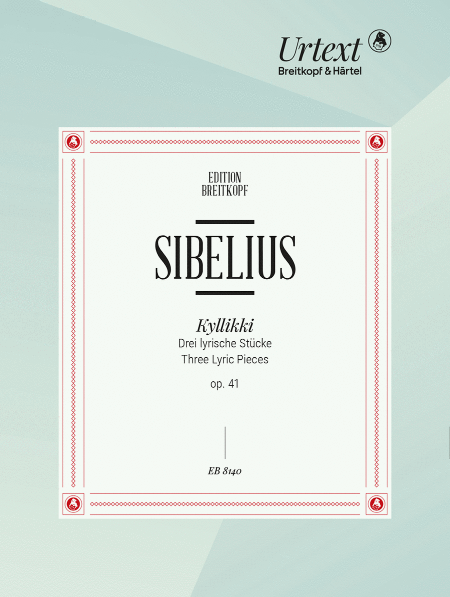Kyllikki Op. 41 Piano Solo scores gallery preview page 1
