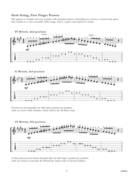 No. 4, Movable Position Minor Scales