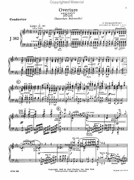 Overture '1812' (Overture Solennelle)