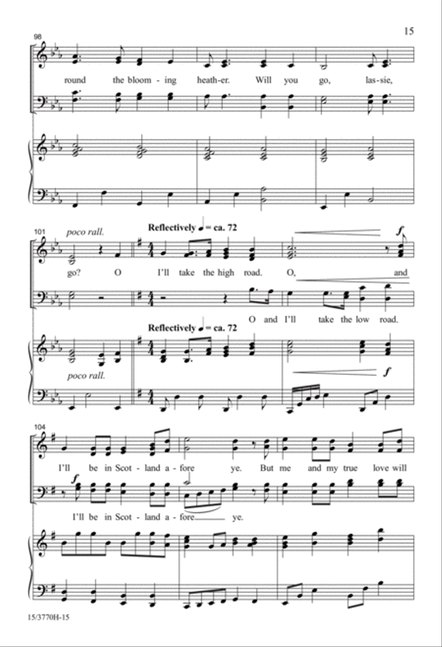 From Loch and Glen 4-Part scores gallery preview page 15