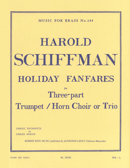 Holiday Fanfares (trumpets 3)