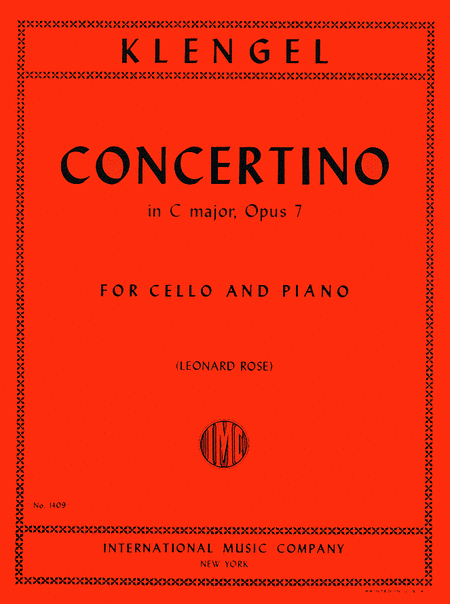 Concertino in C major, Op. 7 (ROSE)