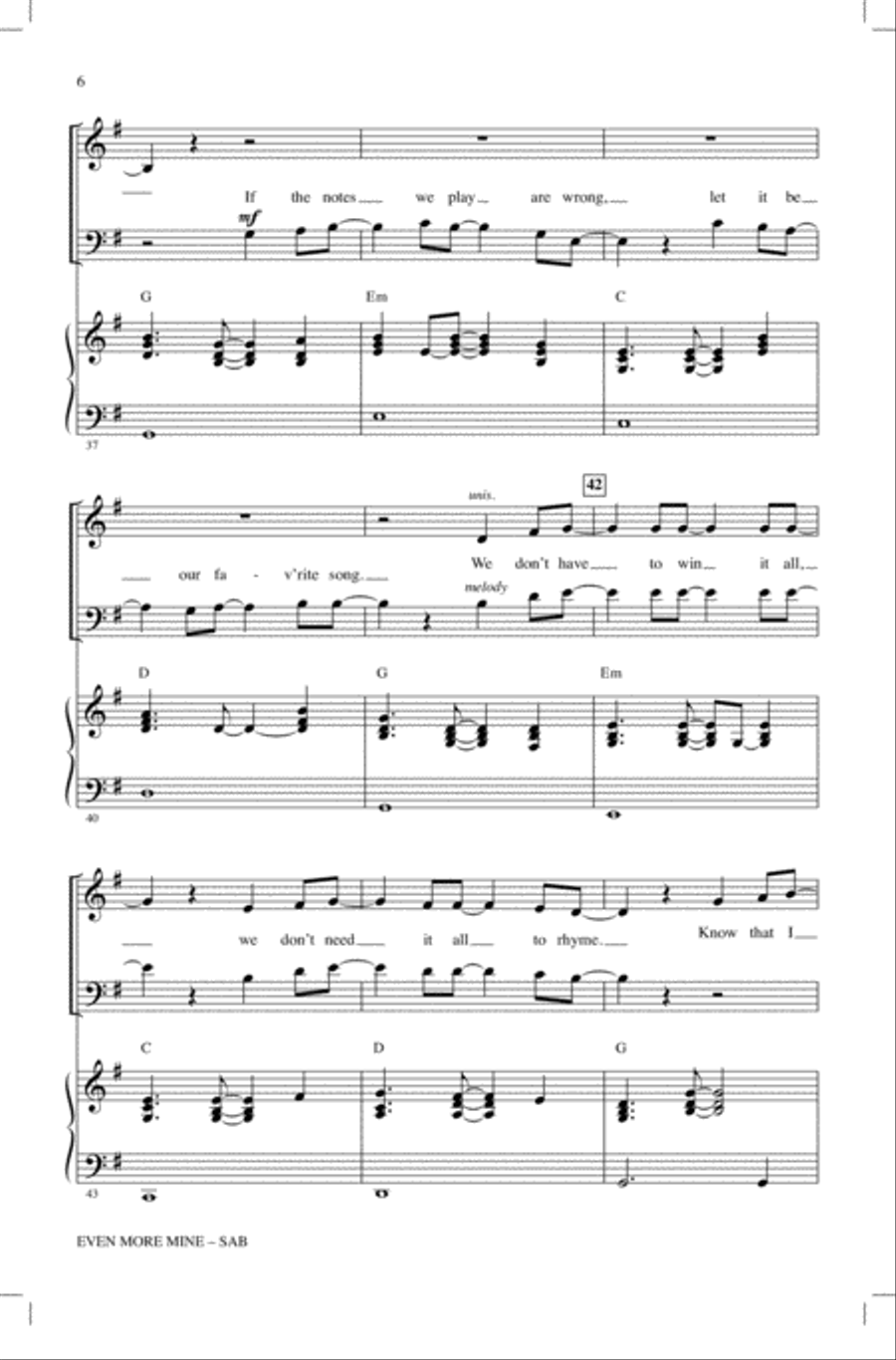 Even More Mine Even More Mine 3-Part scores gallery preview page 5