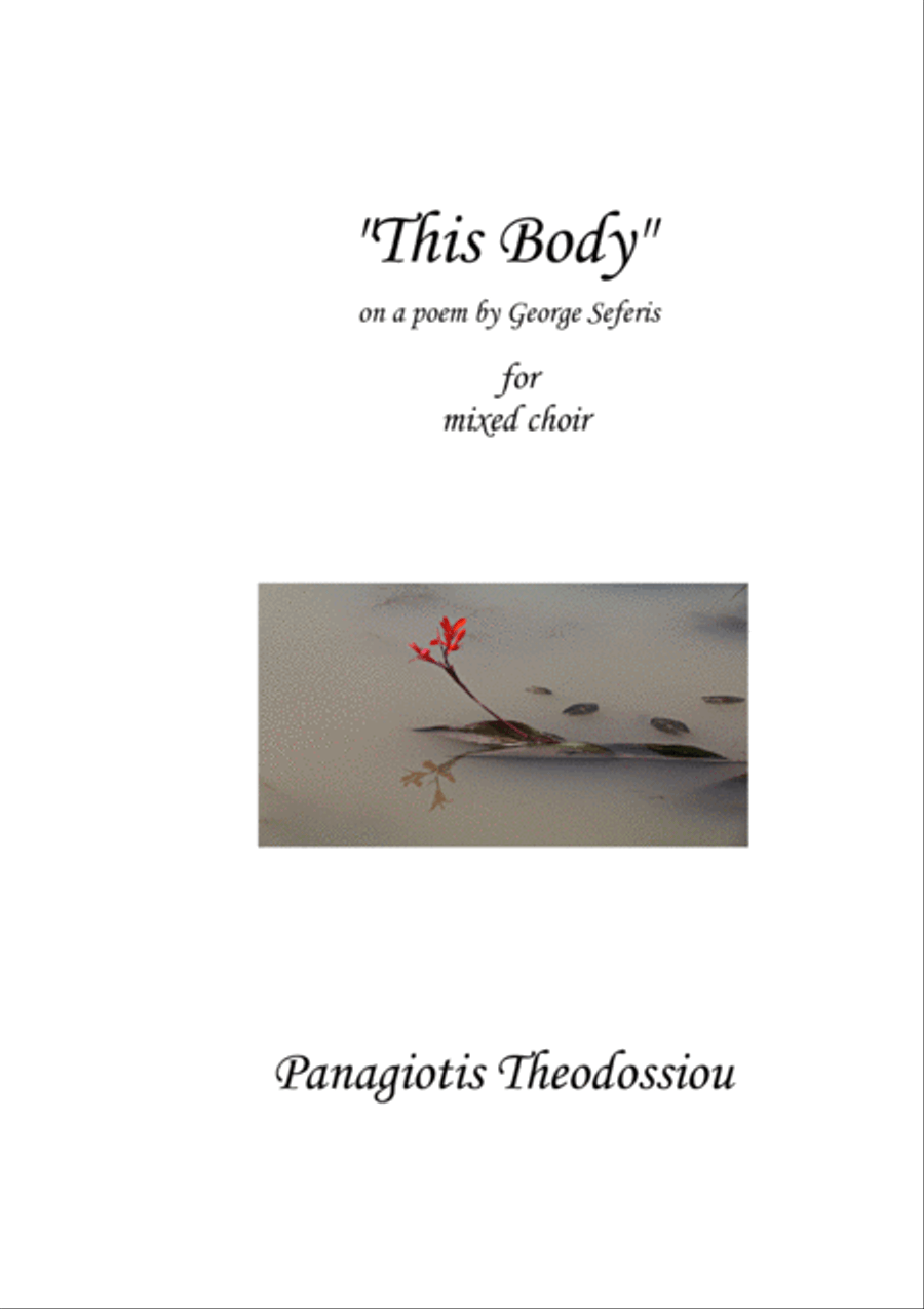 "This Body" for mixed choir image number null