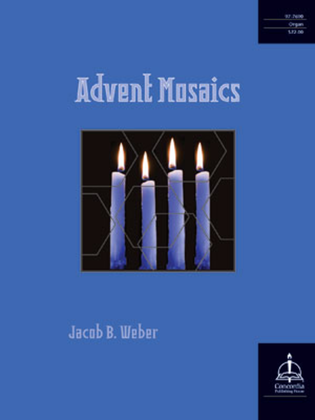 Book cover for Advent Mosaics