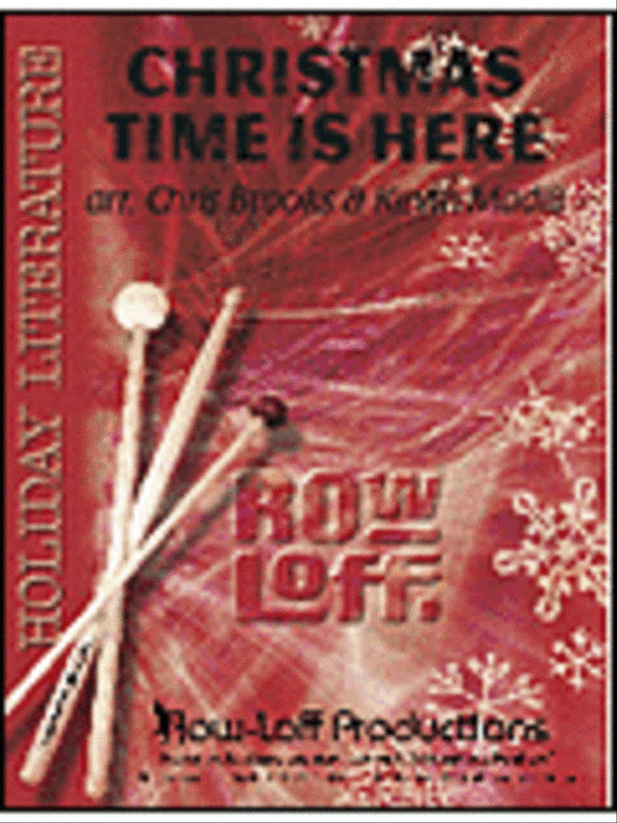 Christmas Time Is Here Percussion Ensemble scores gallery preview page 1