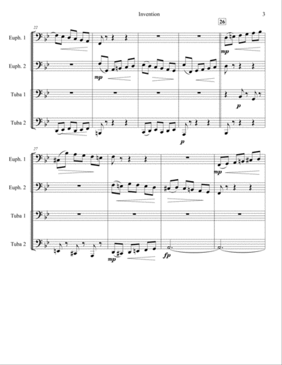 Invention Invention Small Ensemble scores gallery preview page 4