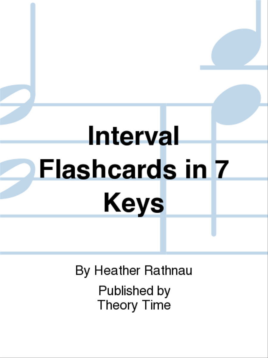 Interval Flashcards in 7 Keys Flash Cards & Games scores gallery preview page 1