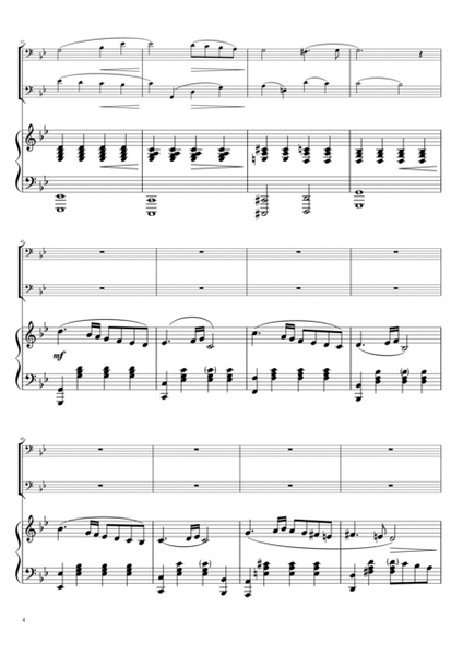 Caccini "Ave Maria" Piano trio/cello duet image number null
