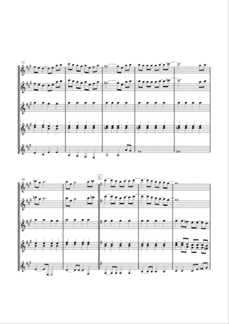 Penny Lane Guitar Ensemble scores gallery preview page 5
