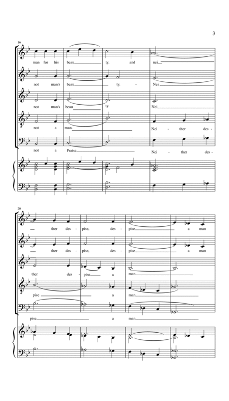 Humility Humility A Cappella scores gallery preview page 3