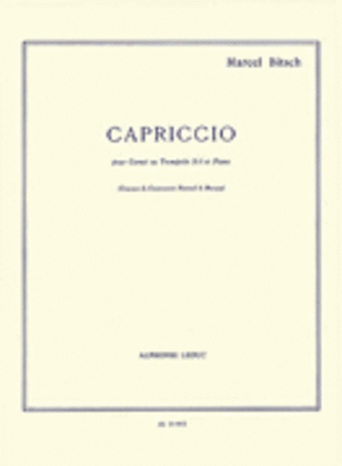 Book cover for Capriccio (bb) (trumpet & Piano)