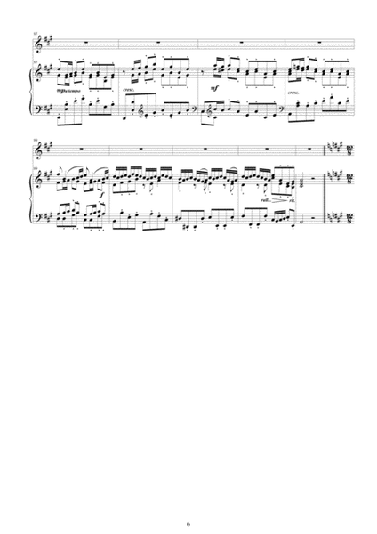 Bach - Oboe Concerto in A major BWV 1055 for Oboe and Piano image number null