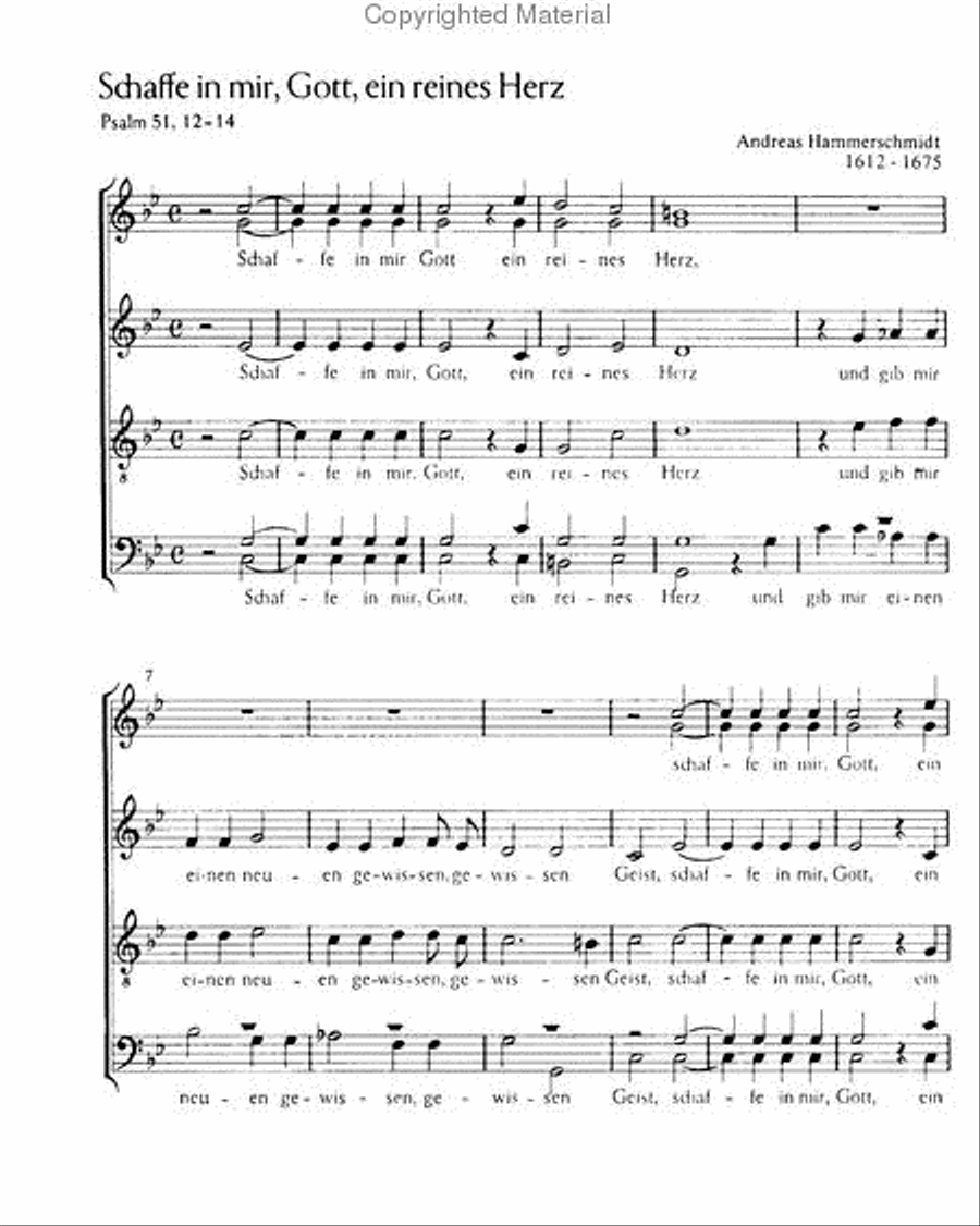 Make in me, o God a clean pure heart SSATBB scores gallery preview page 2