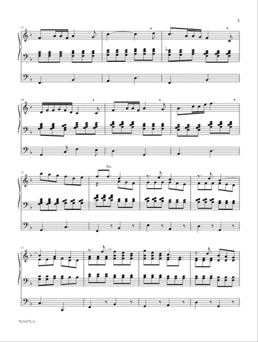 Hymns of Grace & Glory Hymns of Grace & Glory Organ scores gallery preview page 5