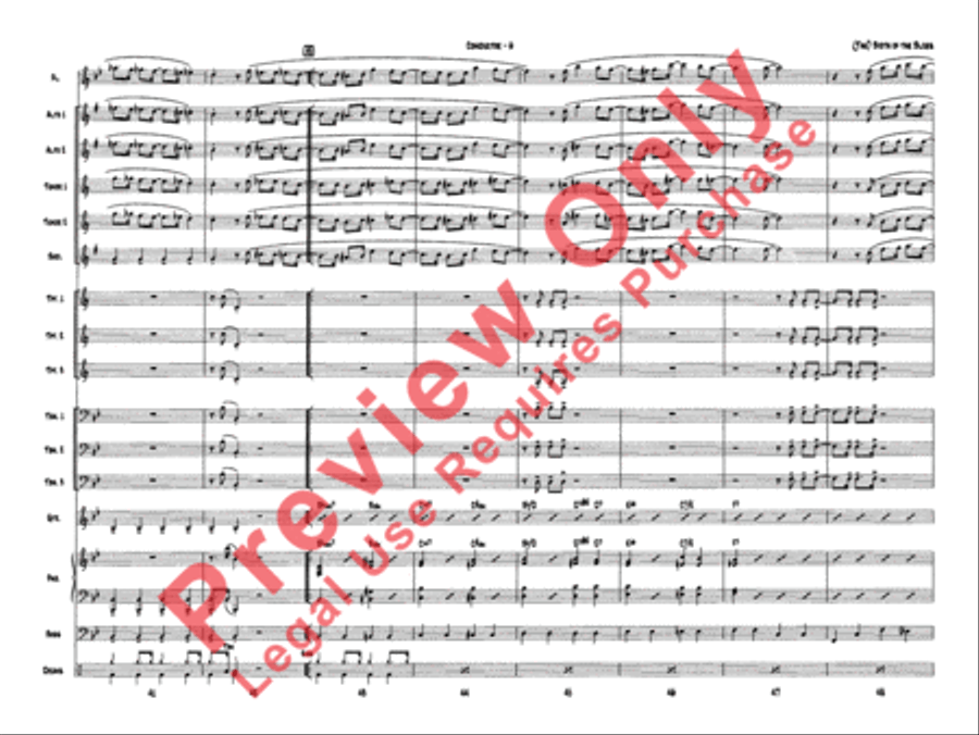 The Birth of the Blues Jazz Ensemble scores gallery preview page 9
