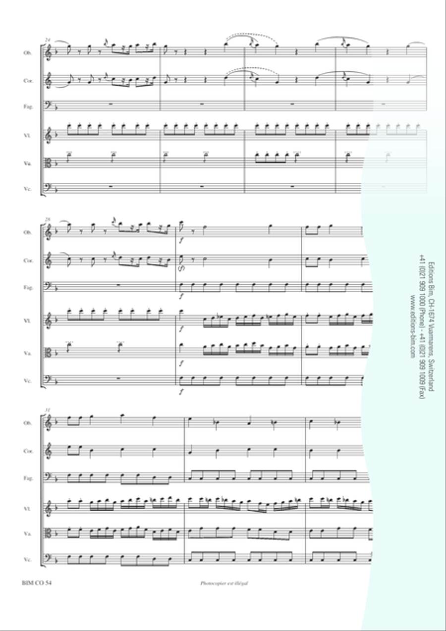 Sesteto No 1 Bassoon scores gallery preview page 4