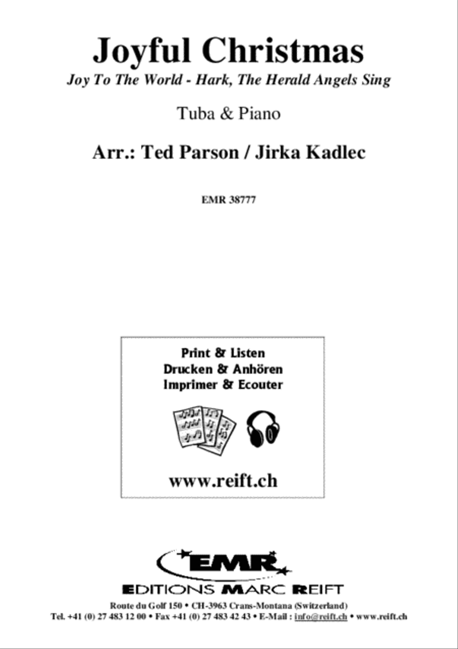 Joyful Christmas Tuba scores gallery preview page 2