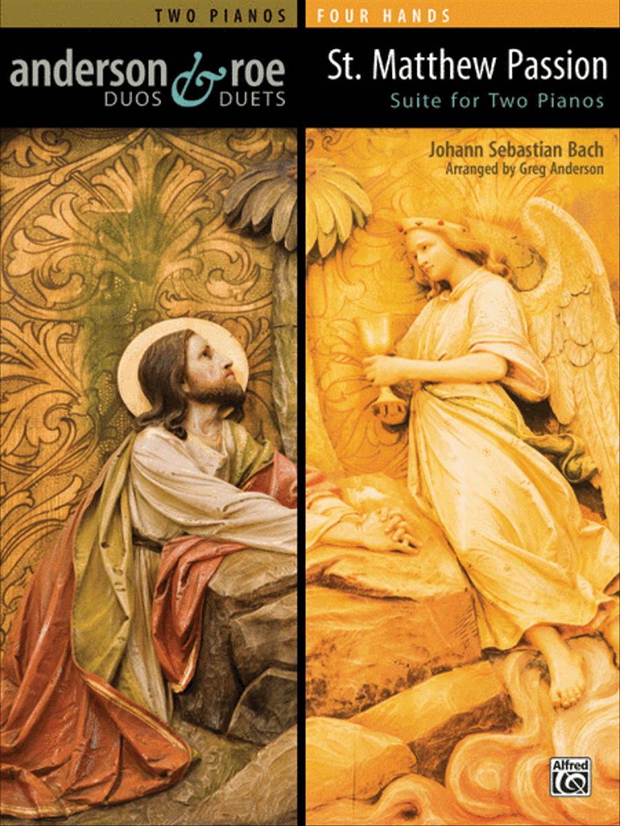 St. Matthew Passion Suite for Two Pianos Small Ensemble scores gallery preview page 1