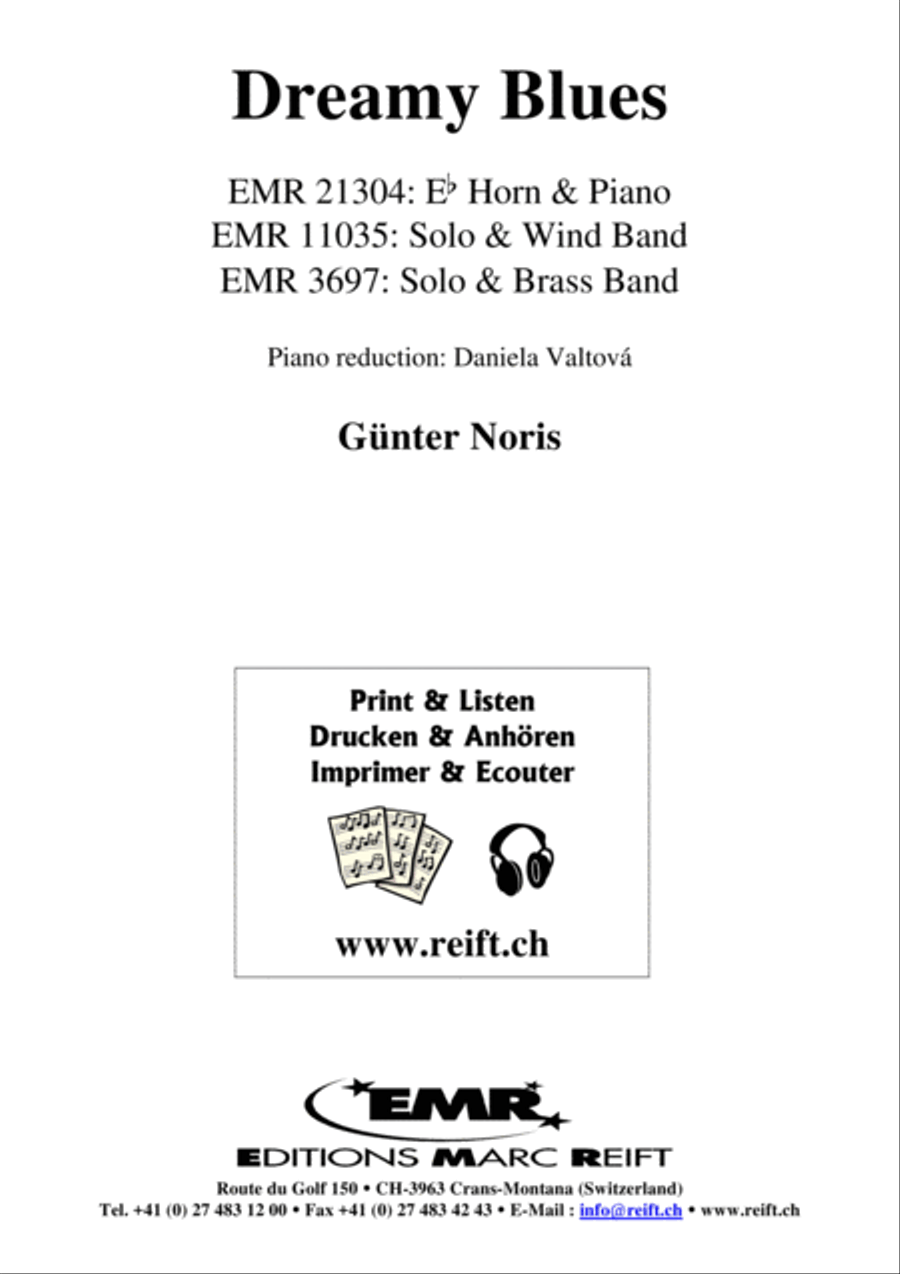 Dreamy Blues Dreamy Blues Horn scores gallery preview page 1