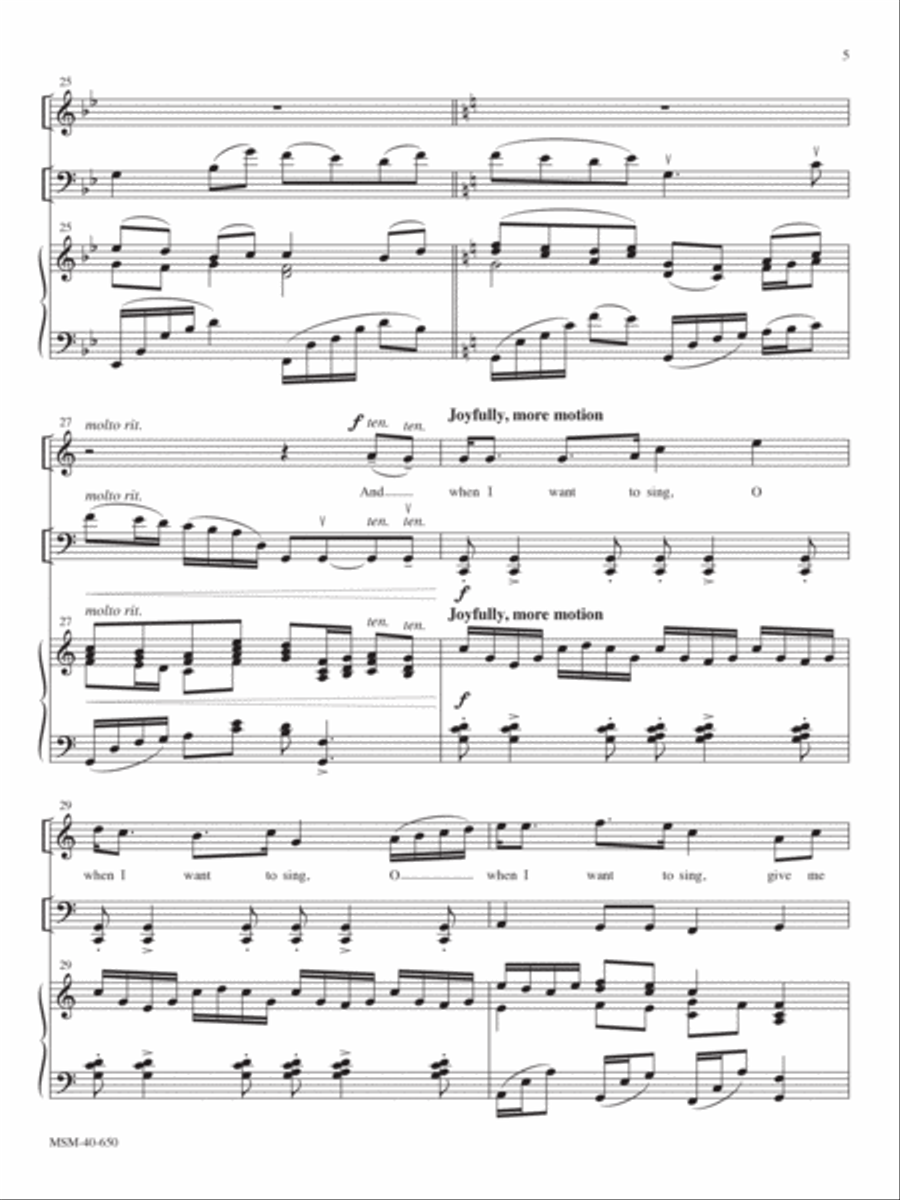 Give Me Jesus Voice Solo scores gallery preview page 4