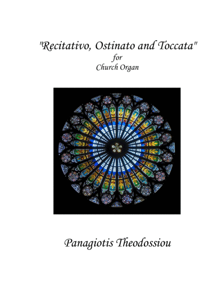 "Recitativo, Ostinato and Toccata" for Church Organ image number null