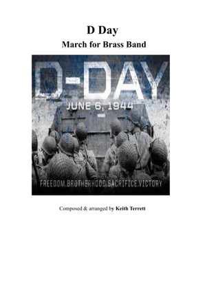 D-Day March for Brass Band ''Keith Terrett Classic March Collection''