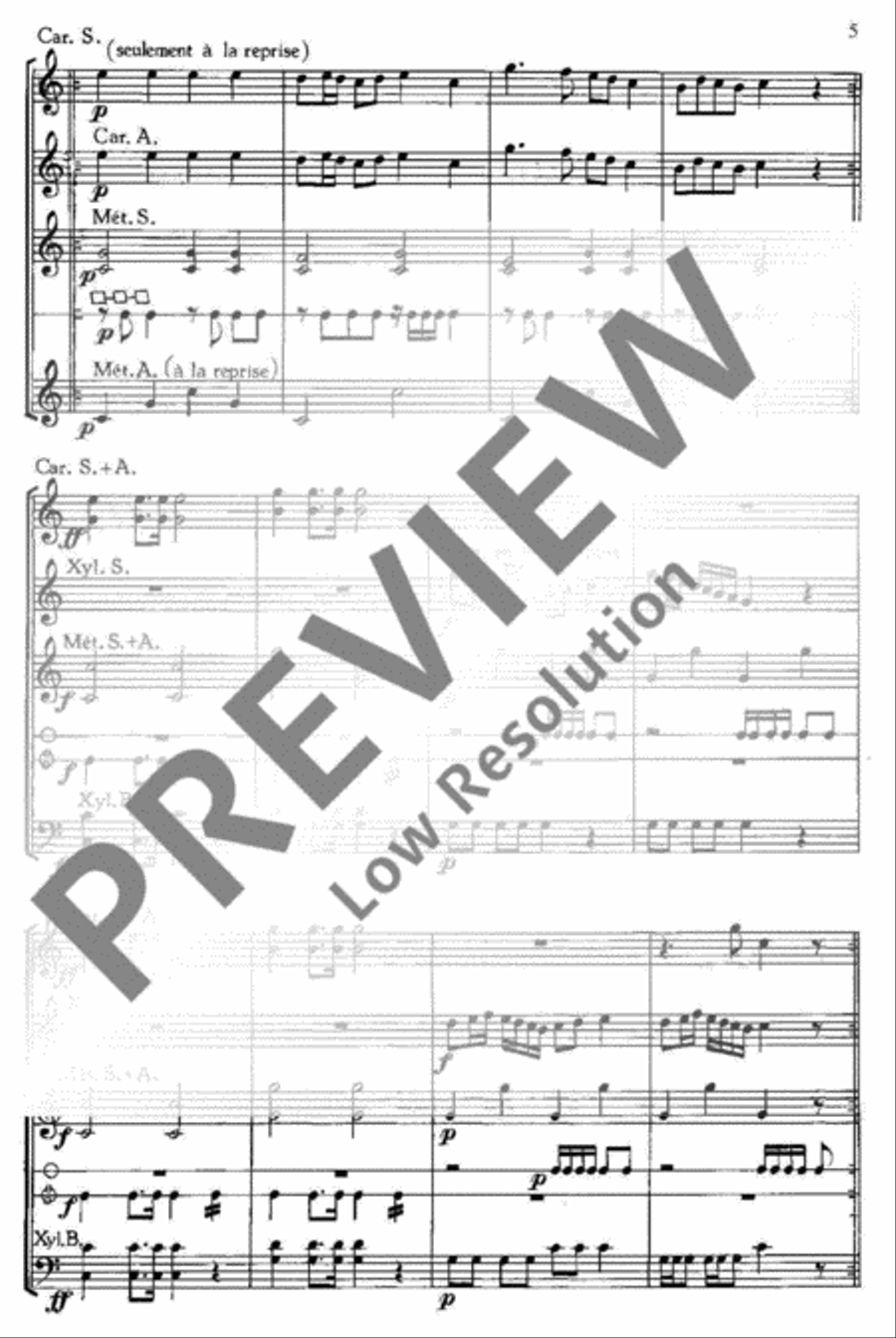 Quasi una Sonata... Glockenspiel scores gallery preview page 6