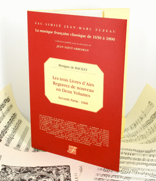 Book cover for The three books of Airs reprinted in two volumes - Second part