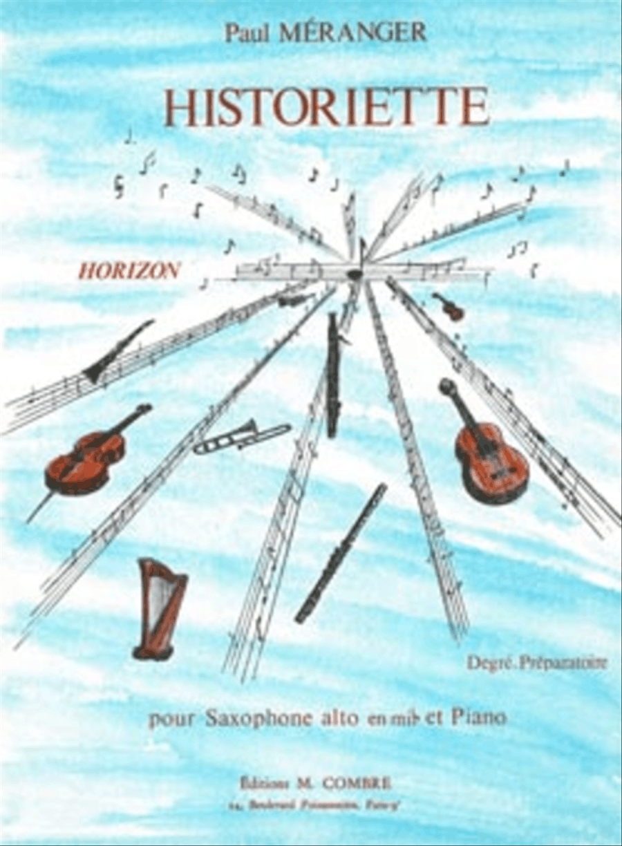 Historiette Historiette Piano Accompaniment scores gallery preview page 1