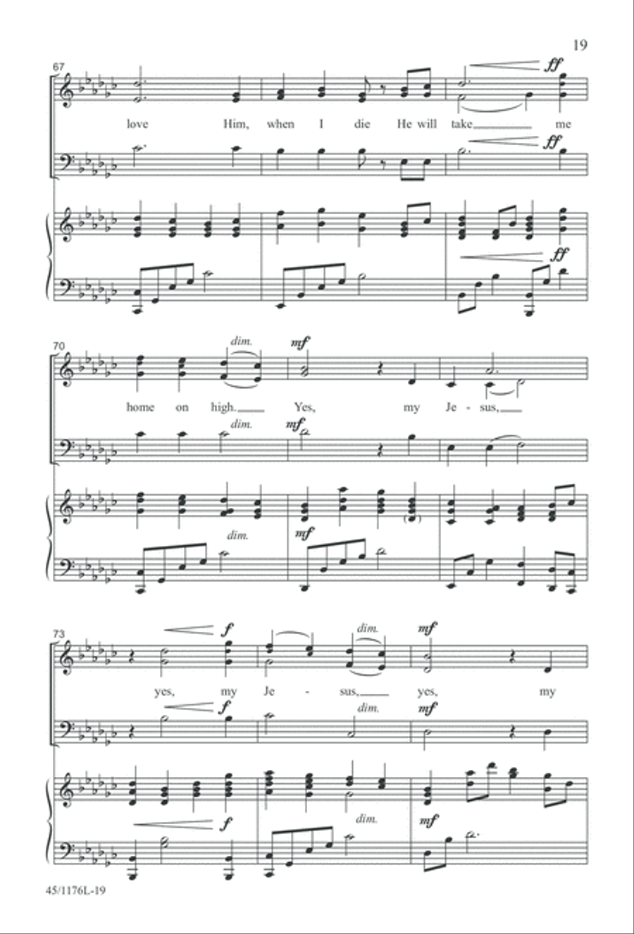 10 More Anthems for about 10 Singers 3-Part scores gallery preview page 19