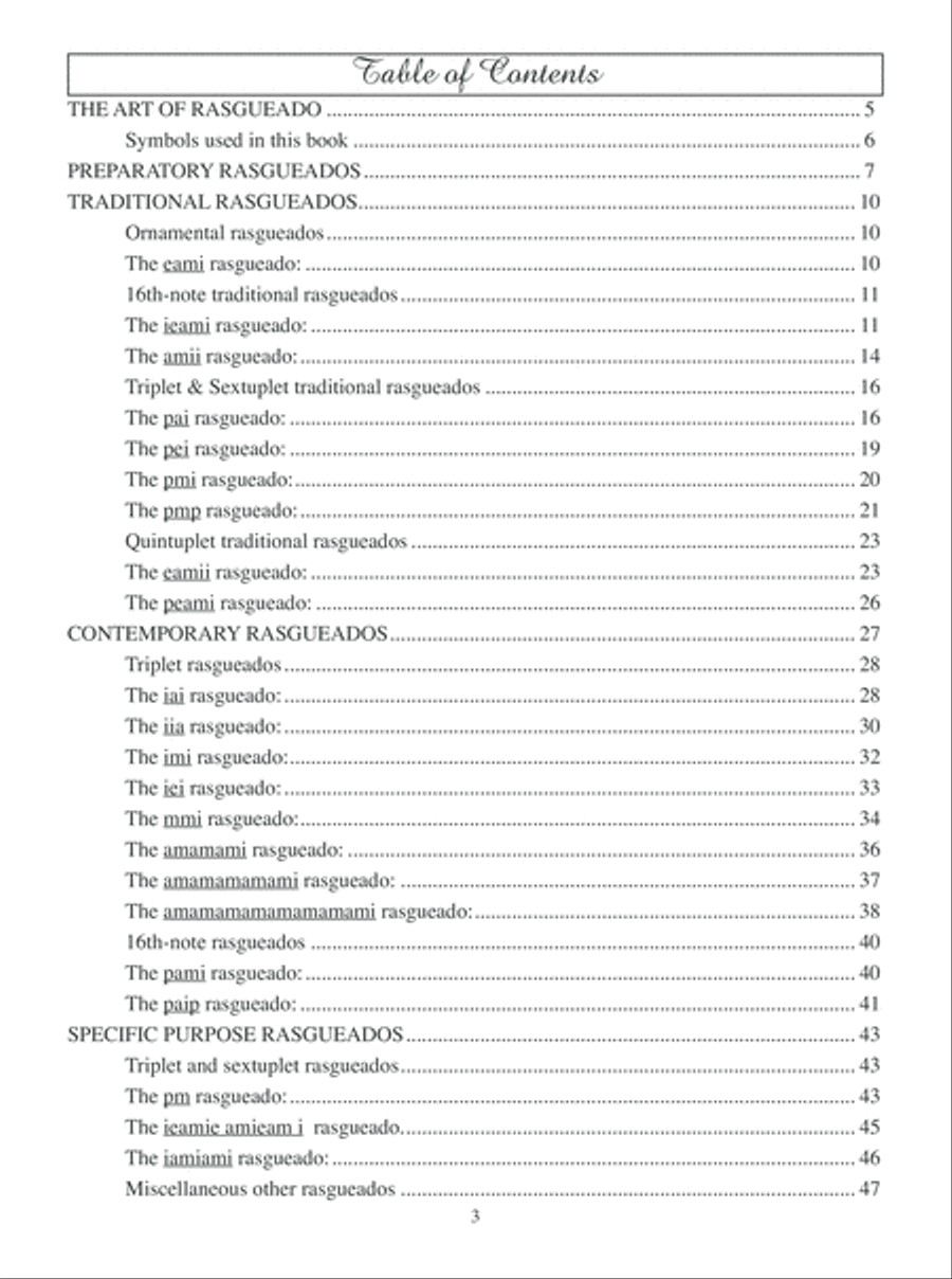 The Art of Rasgueado The Art of Rasgueado Acoustic Guitar scores gallery preview page 4