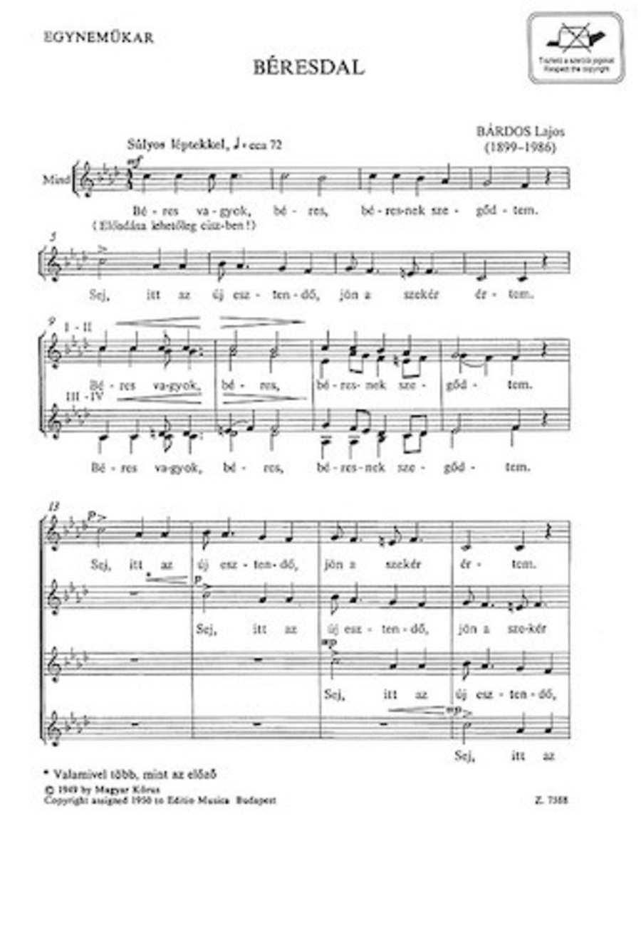Bresdal A Cappella scores gallery preview page 1
