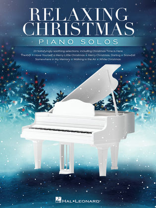 Book cover for Relaxing Christmas Piano Solos