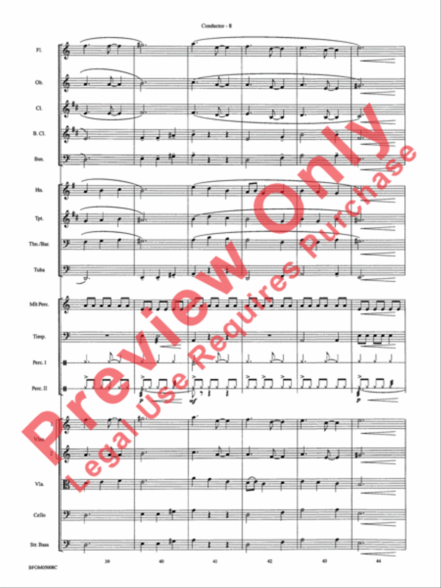 The Second Storm (Ivan) The Second Storm (Ivan) Full Orchestra scores gallery preview page 11