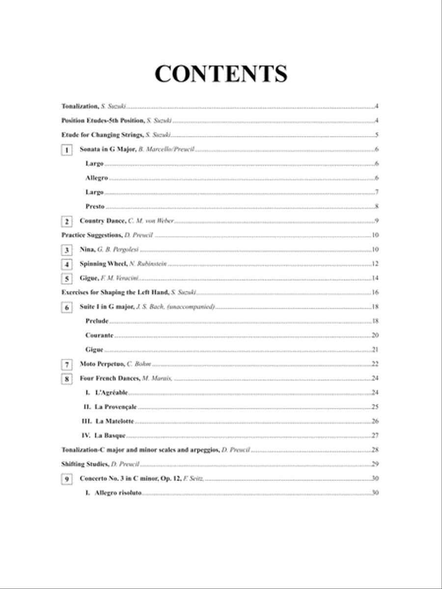 Suzuki Viola School, Volume 5 String Methods scores gallery preview page 3