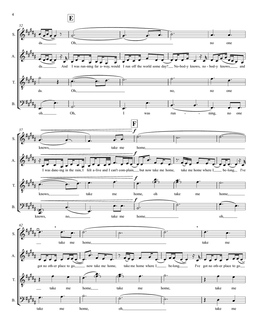 Runaway 4-Part scores gallery preview page 4