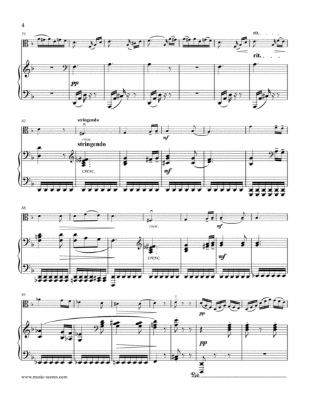 Fur Elise - Viola and Piano image number null