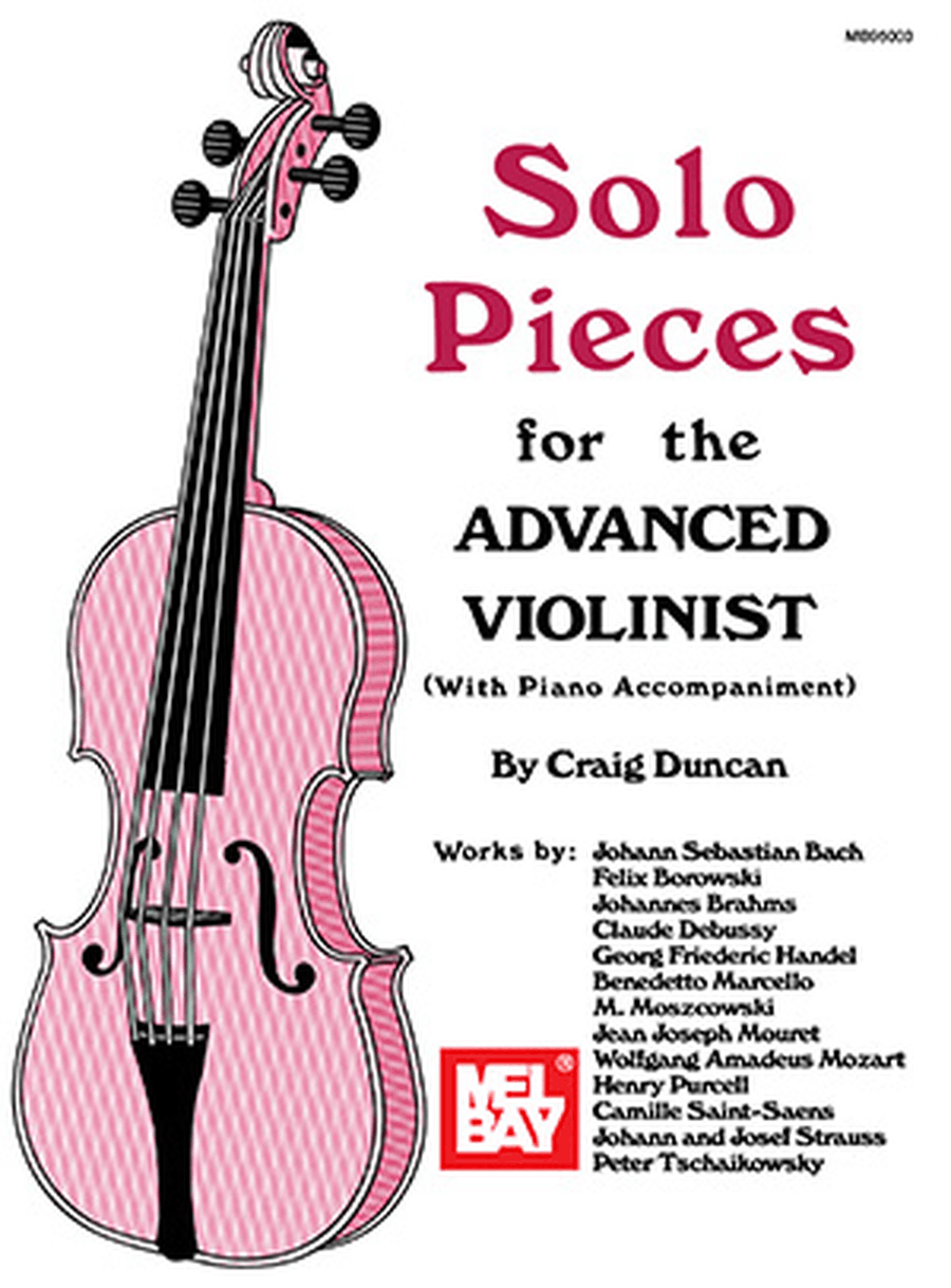 Solo Pieces for the Advanced Violinist Violin Solo scores gallery preview page 1
