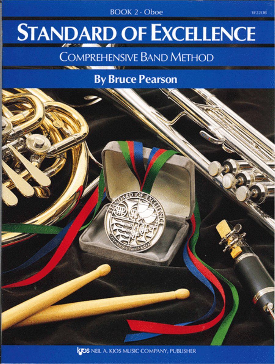 Standard of Excellence Book 2, Oboe Concert Band Methods scores gallery preview page 1