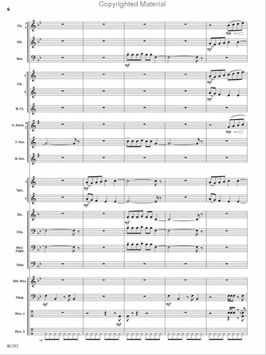 A Christmas Montage Concert Band scores gallery preview page 5