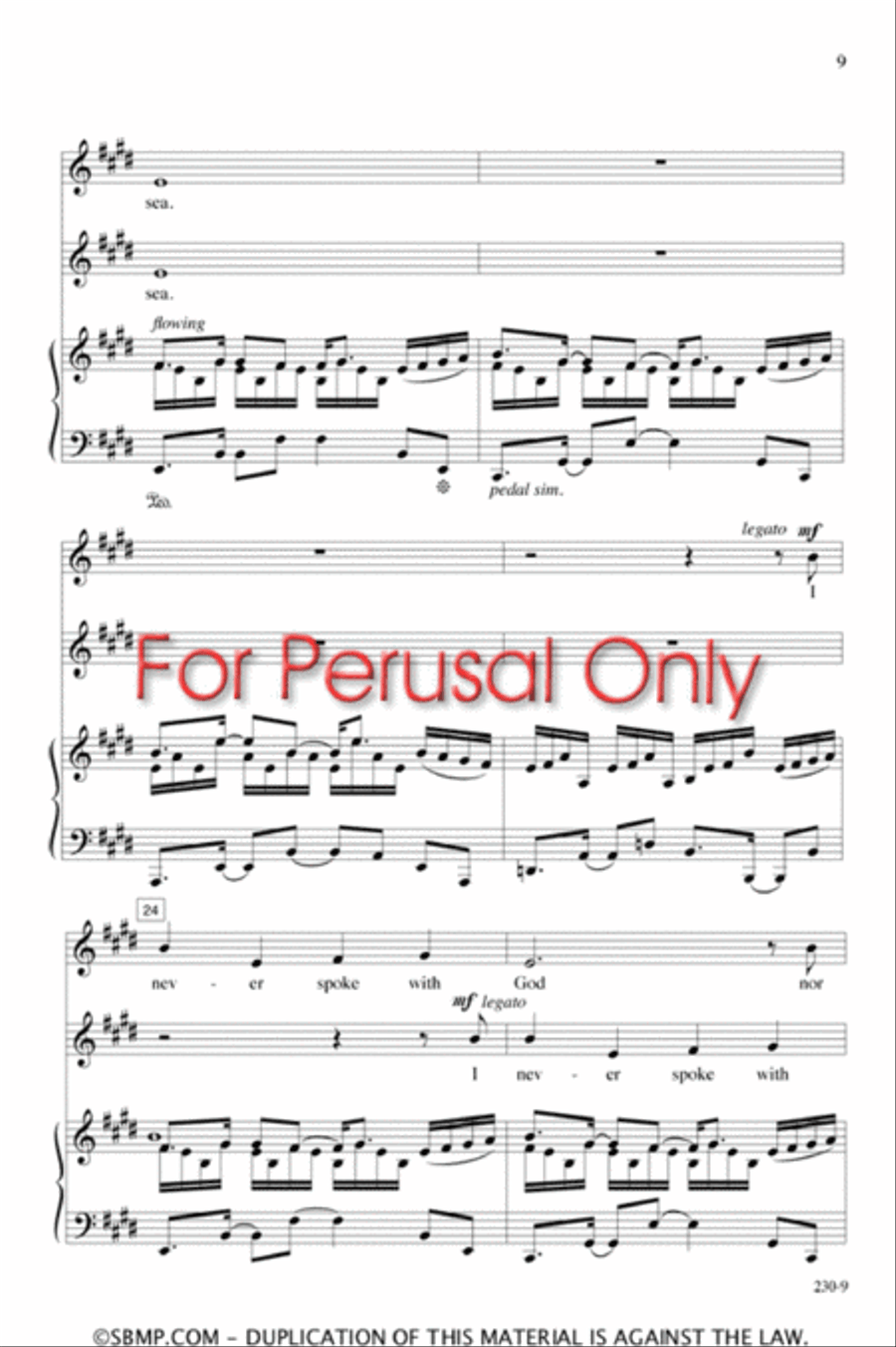 Two Poems of Emily Dickinson - SA Octavo SA scores gallery preview page 8