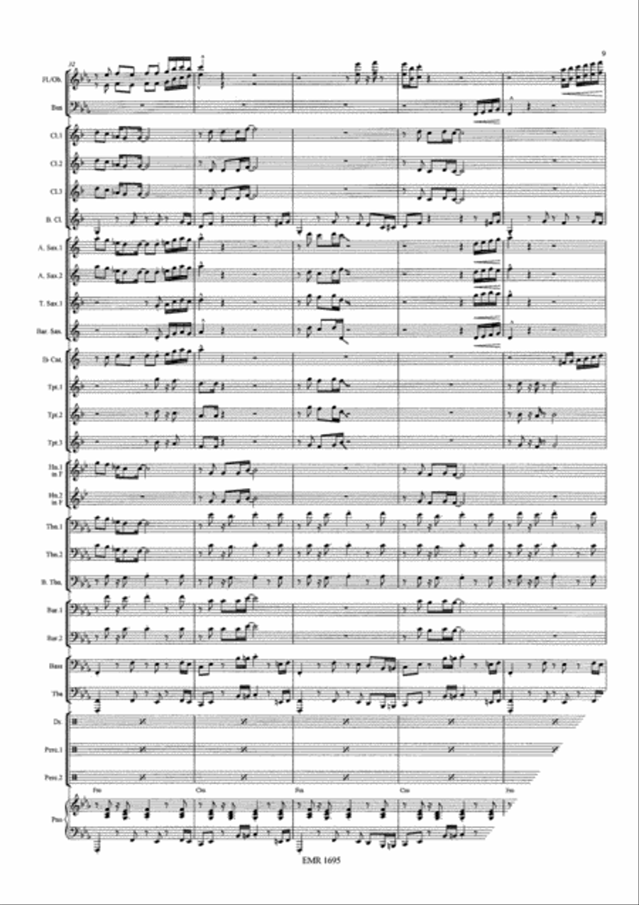 Alexandrie, Alexandra Alexandrie, Alexandra Concert Band scores gallery preview page 10