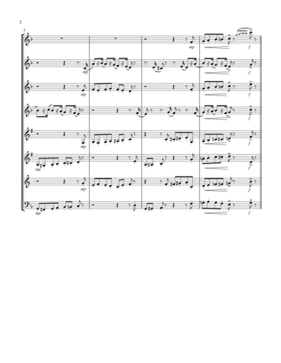 March (from "The Nutcracker Suite") (F) (Woodwind Octet - 3 Flutes, 1 Oboe, 2 Clar, 1 Hrn, 1 Bassoon