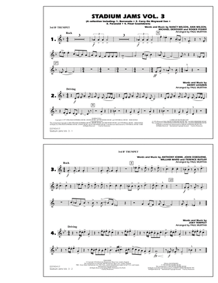 Stadium Jams - Volume 3 - 3rd Bb Trumpet