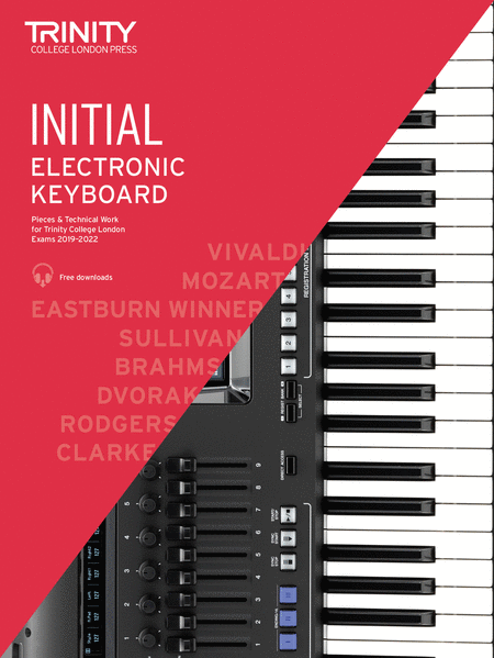 Electronic Keyboard Exam Pieces & Technical Work 2019-2022: Initial