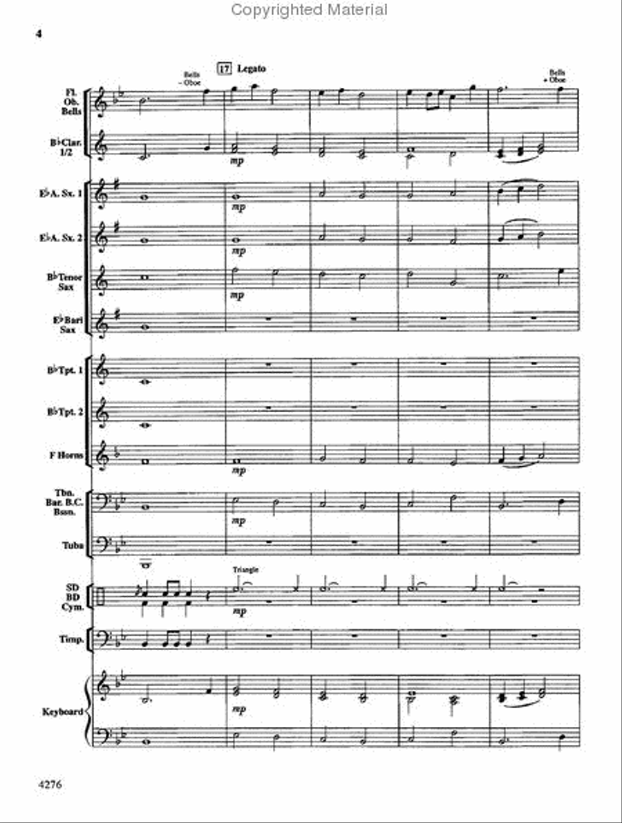 Nottingham Concert Band scores gallery preview page 5