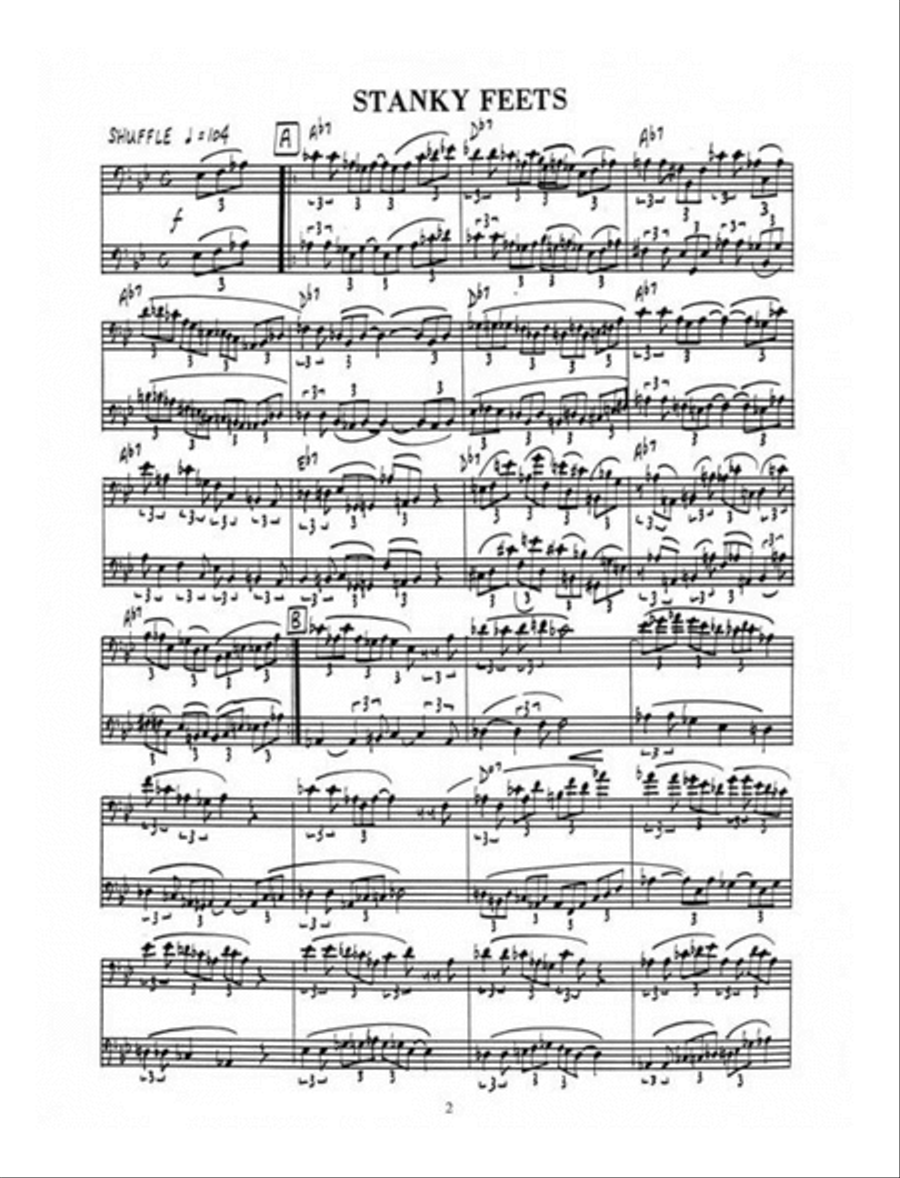 Modern Duets: Smokin' Vol. 1 Collection / Songbook scores gallery preview page 2