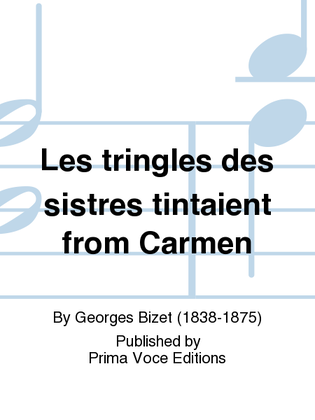 Les tringles des sistres tintaient from Carmen